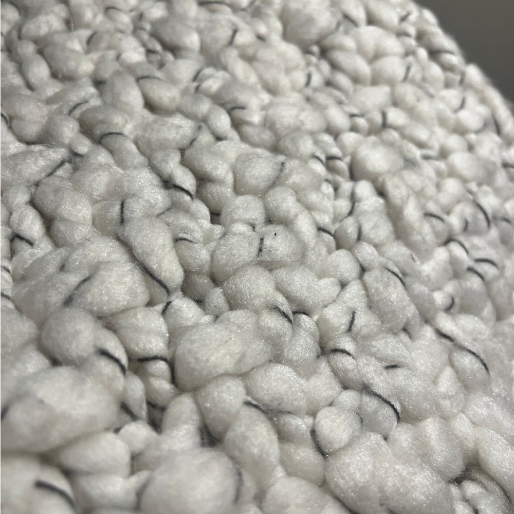 West Em Chunky Marl Knit 2 Pillowcase Covers - Picture 4 of 6